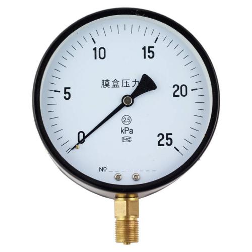 YE-100、150膜盒壓力表